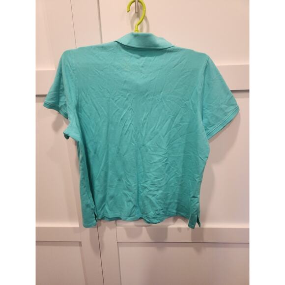 Izod Polo Shirt NWT Mens XL Blue Short Sleeve Golf Preppy Dad Classic Athleisure - Picture 3 of 9